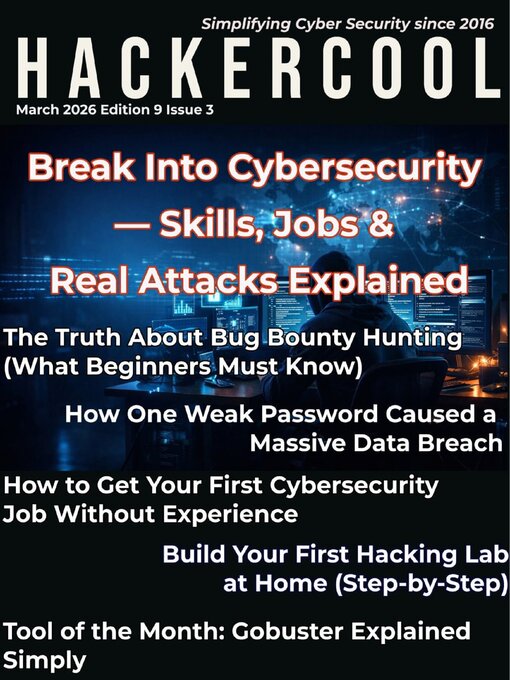 Title details for Hackercool Magazine by Hackercool Cybersecurity OPC Pvt Ltd - Available